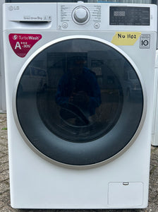 LG | Direct Drive | 9 kg | 1400 toeren | WiFi | Wasmachine | Refurbished