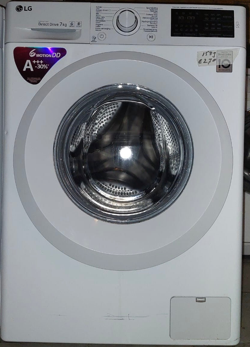 LG | DirectDrive | 7 KG | 1400 toeren | Wasmachine | Refurbished