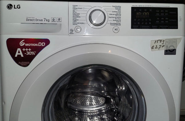 LG | DirectDrive | 7 KG | 1400 toeren | Wasmachine | Refurbished