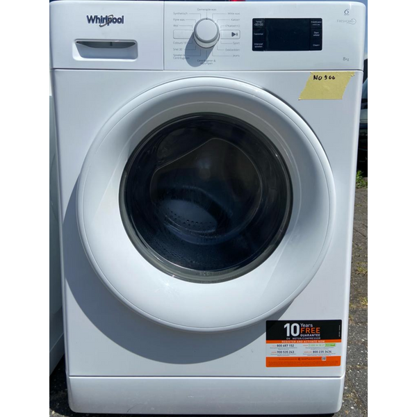 Whirlpool wasmachine FWG81484WE NL - 8 kilo - 1400 toeren A+++